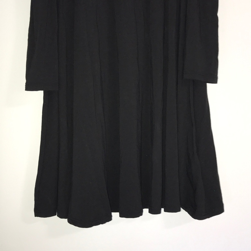 Topshop Black Cold Shoulder Dress - Picture 6 of 8